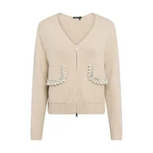 Marc Aurel - Strickjacke - Größe 46 - beige Marc Aurel - Strickjacke - Größe 46 - beige
