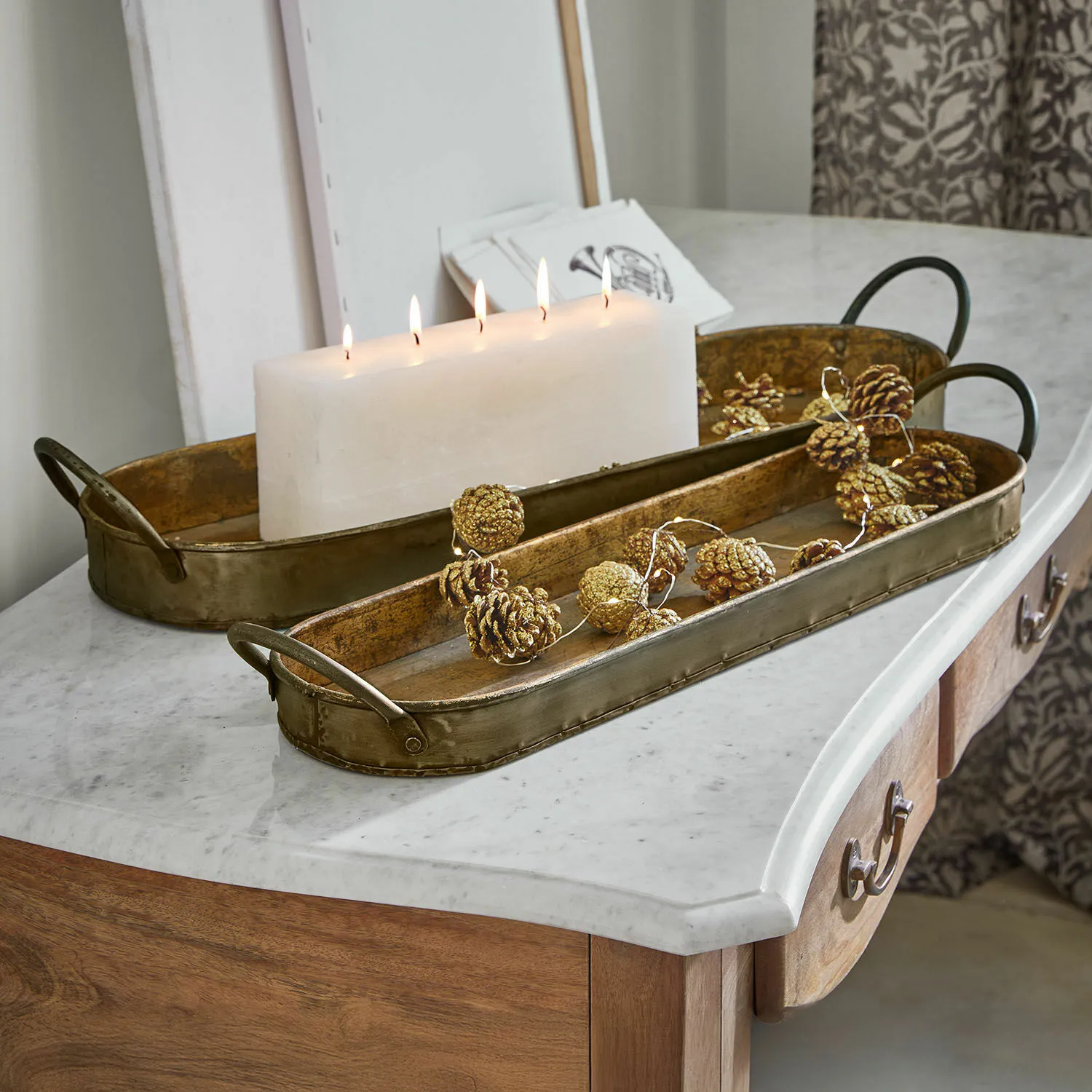 Tablett 2er Set Célianne – Bild 4