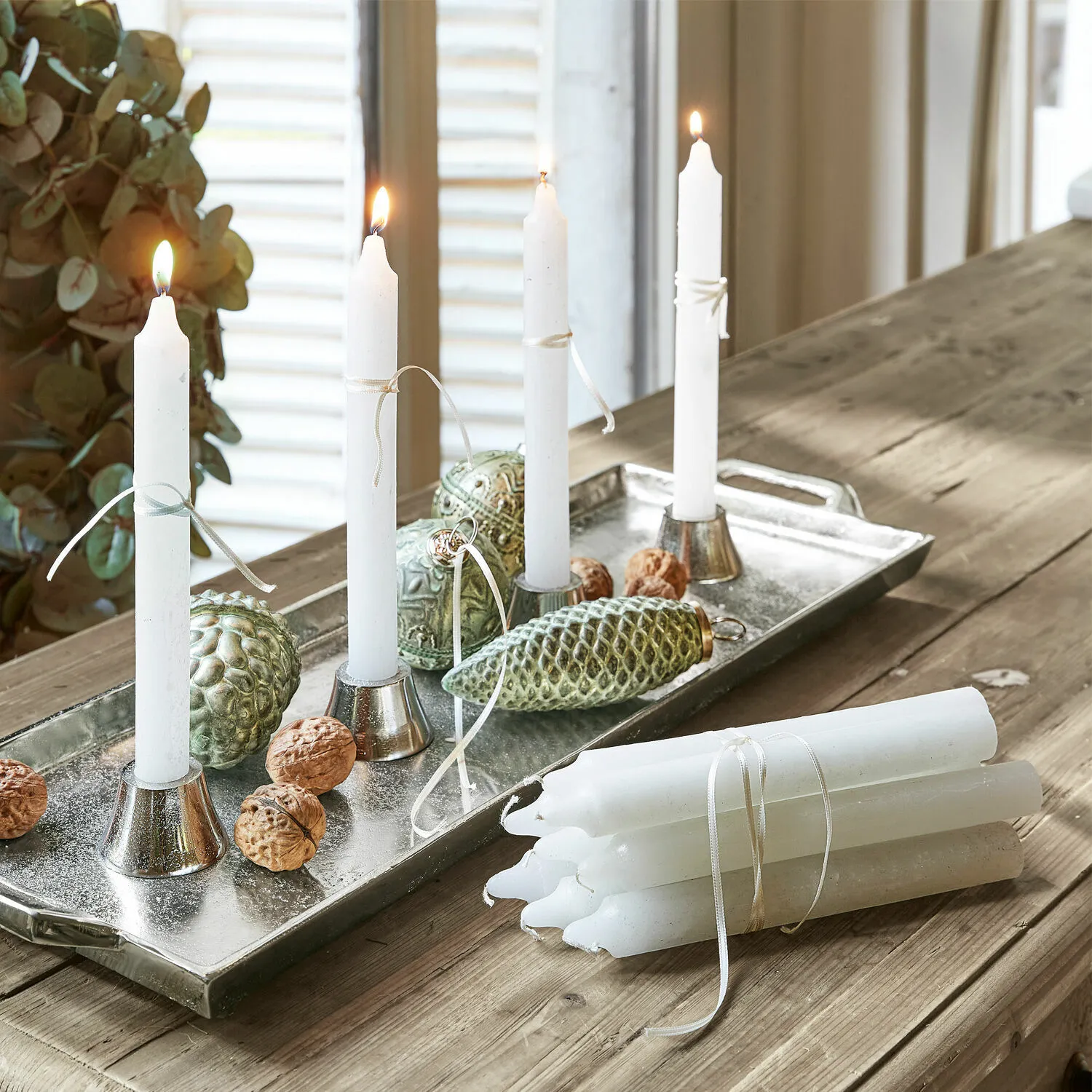 Kerze 12er Set Bauceau – Bild 2