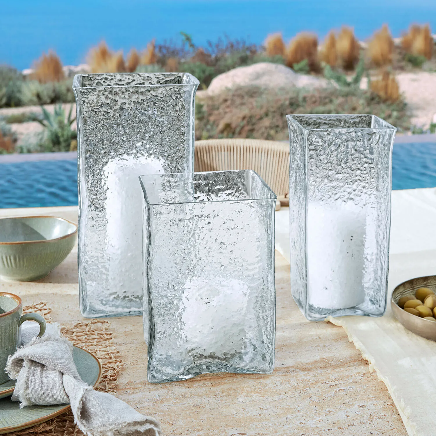 Windlicht 3er Set Xarlac Windlicht 3er Set Xarlac