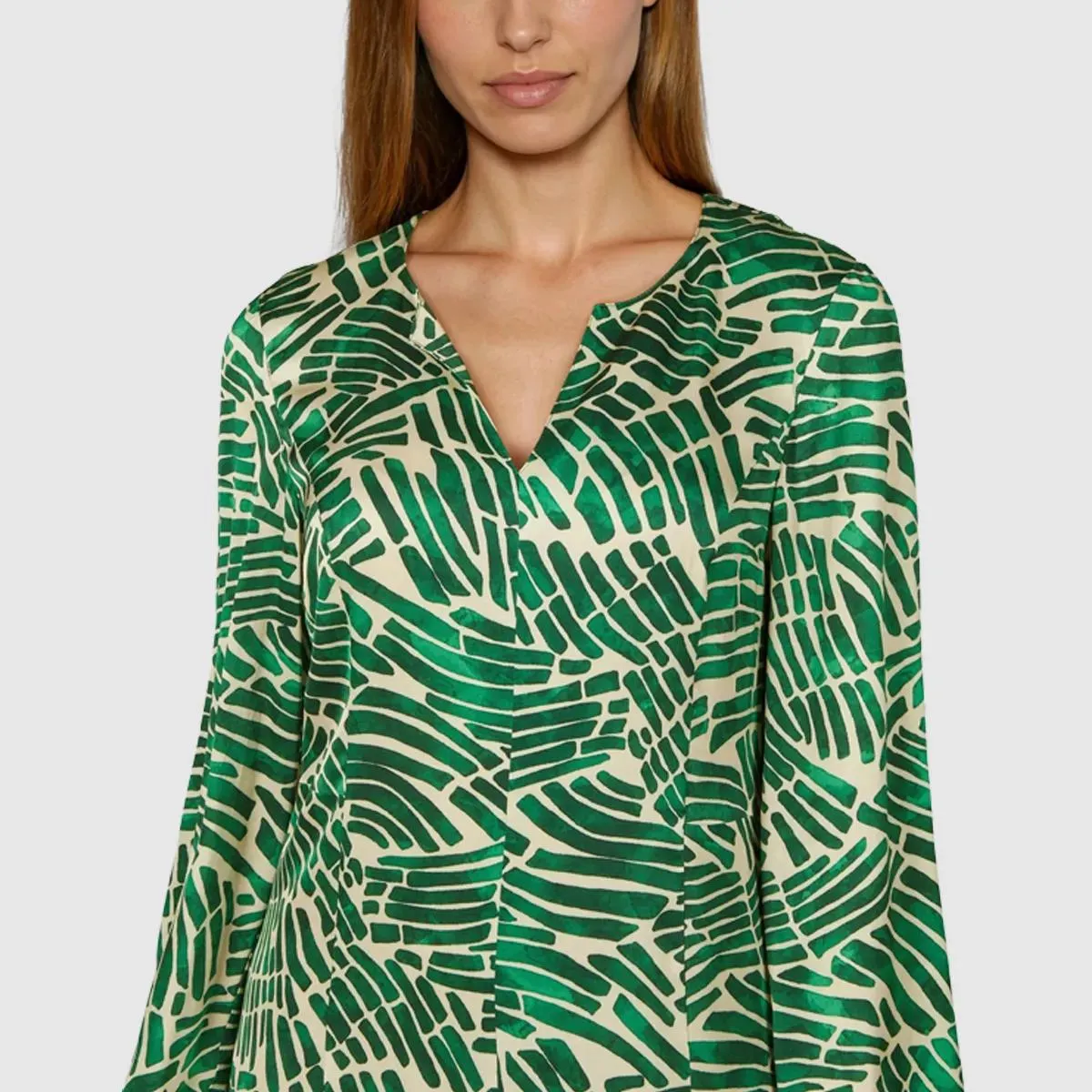 Marc Aurel - Maxikleid - Größe 34 - grün – Bild 4