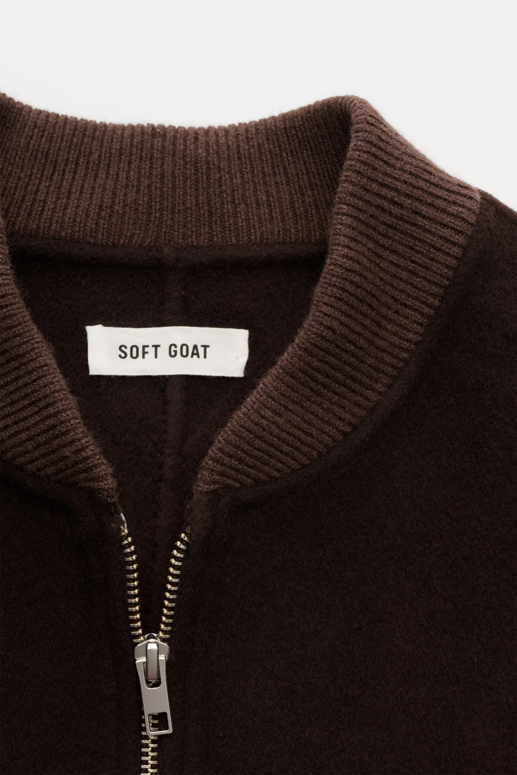 Soft Goat - Herren - Blouson dunkelbraun – Bild 3