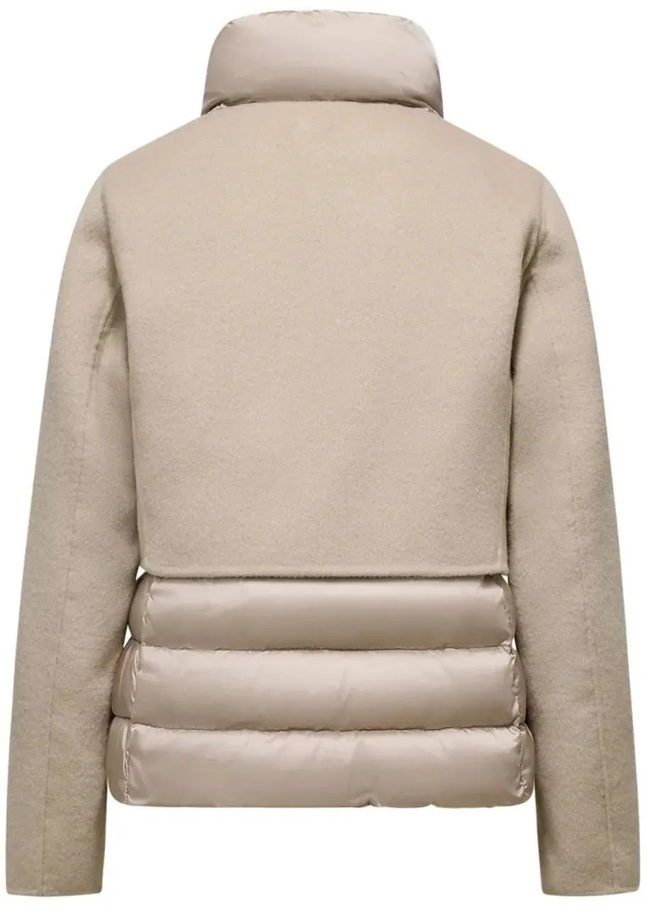 Bomboogie - Bomboogie Bi Material Jacket Zand Jw9266 Wld5 - Größe XL - beige – Bild 2