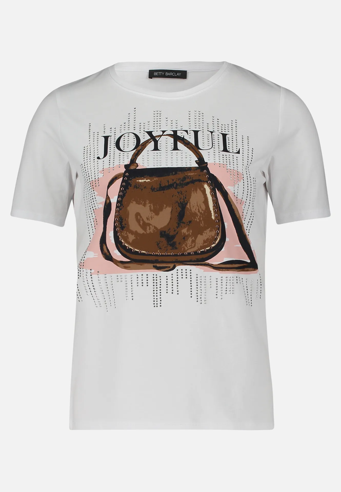 Basic Shirt mit Aufdruck – Bild 3