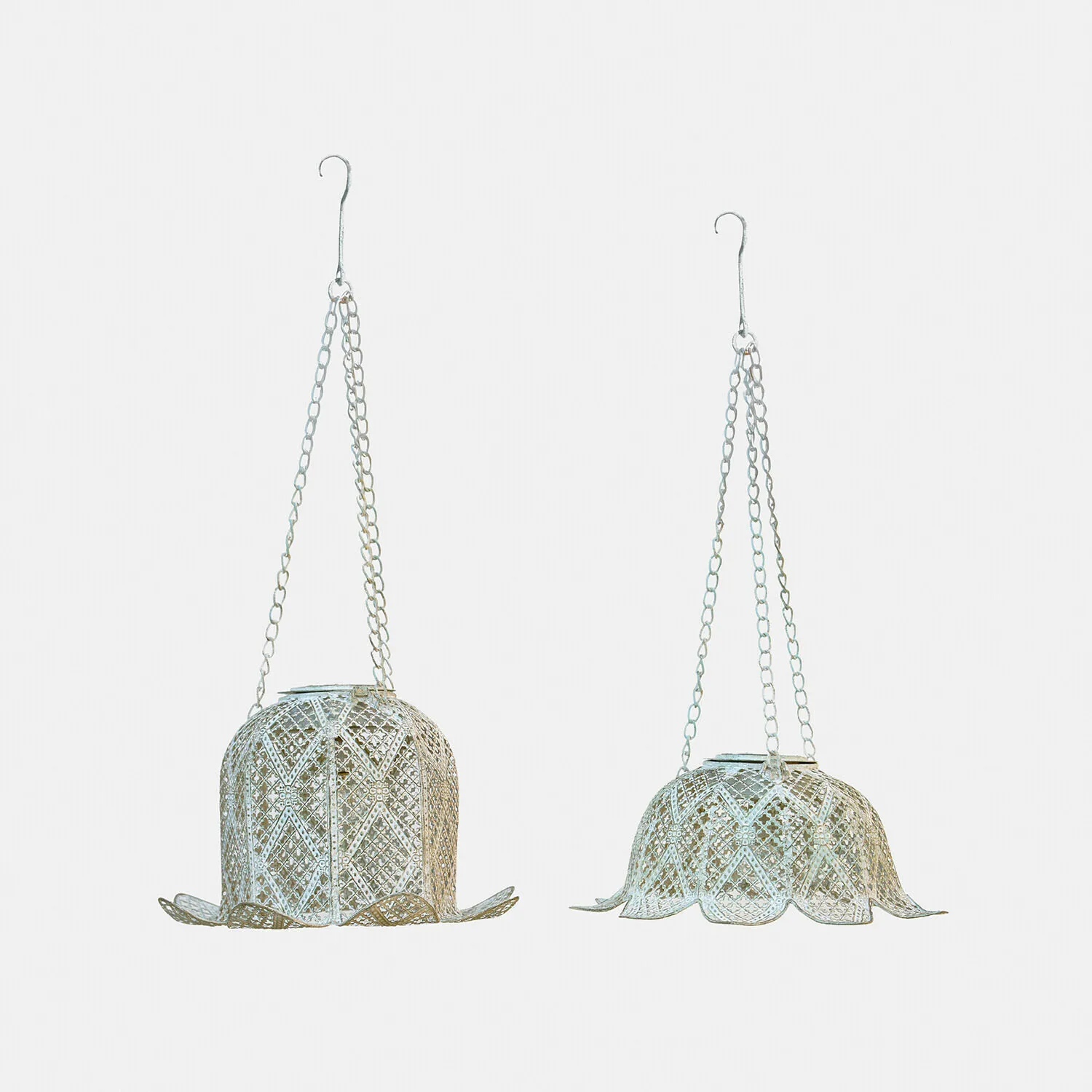 Solar-Hängelaterne 2er Set Zuleya – Bild 3