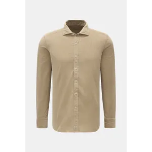 Sonrisa - Herren - Cordhemd Haifisch-Kragen taupe Sonrisa - Herren - Cordhemd Haifisch-Kragen taupe