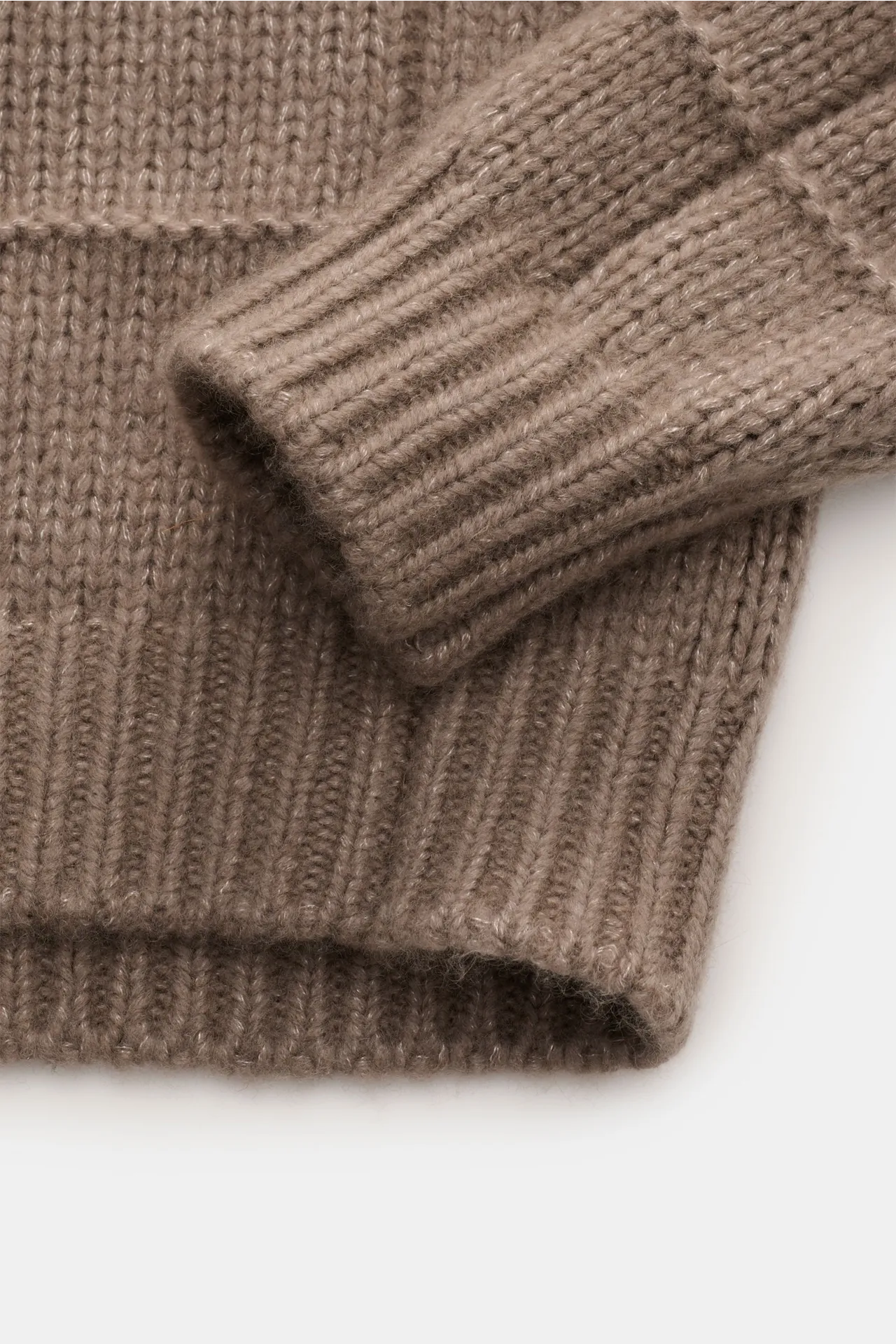 Iris von Arnim - Herren - Rundhalspullover 'Brayden' taupe – Bild 3