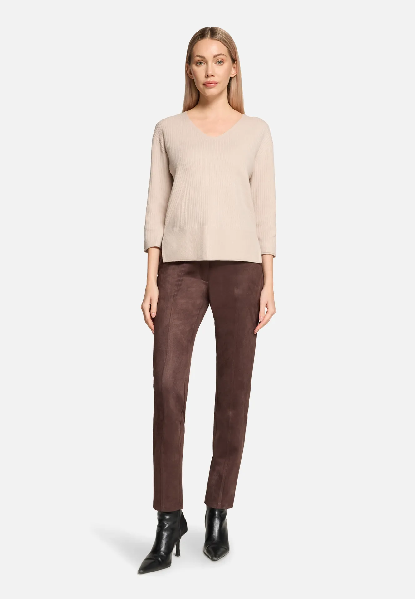 Basic-Hose Slim Fit – Bild 2