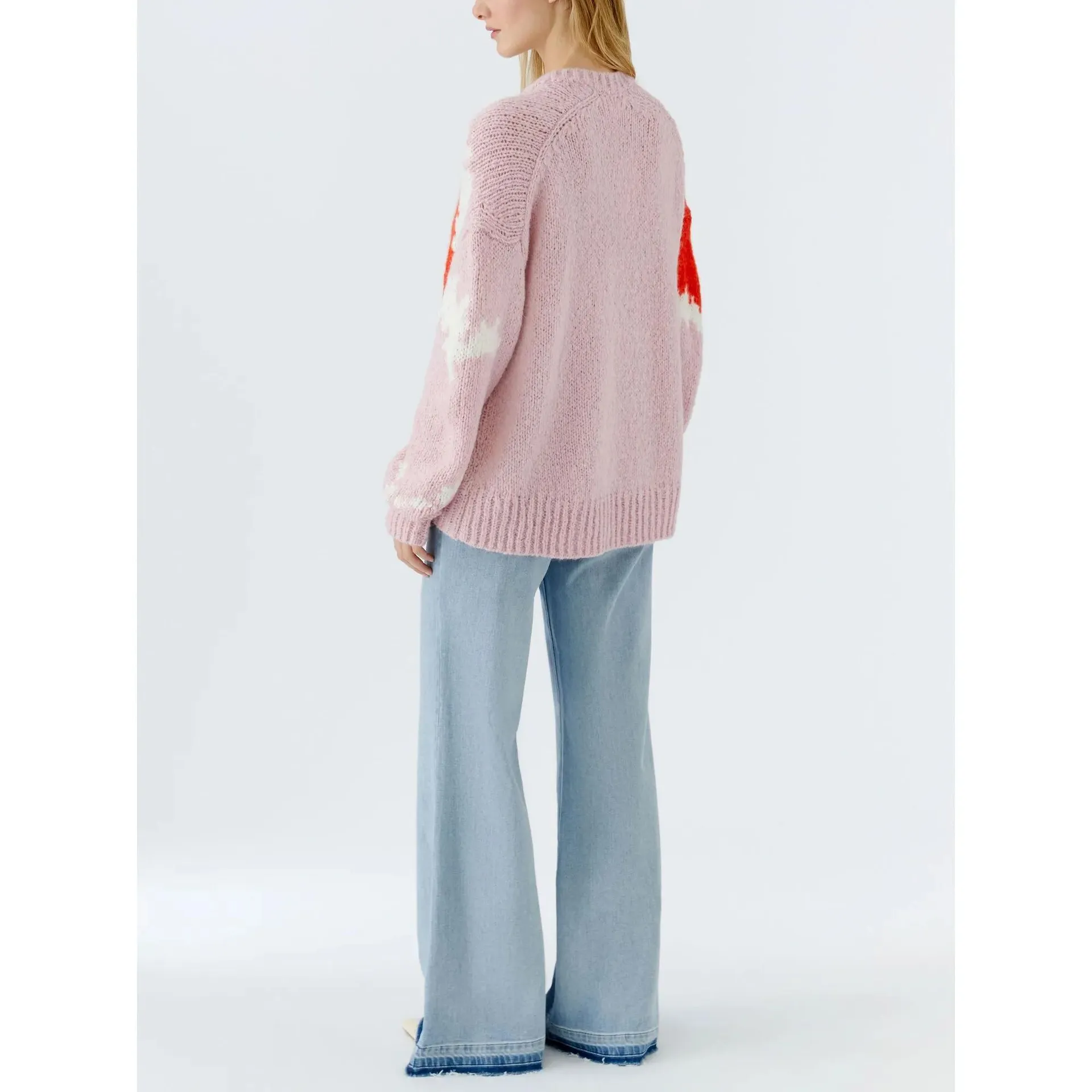 Oui - Pullover - Größe 40 DAMEN - rosa – Bild 4