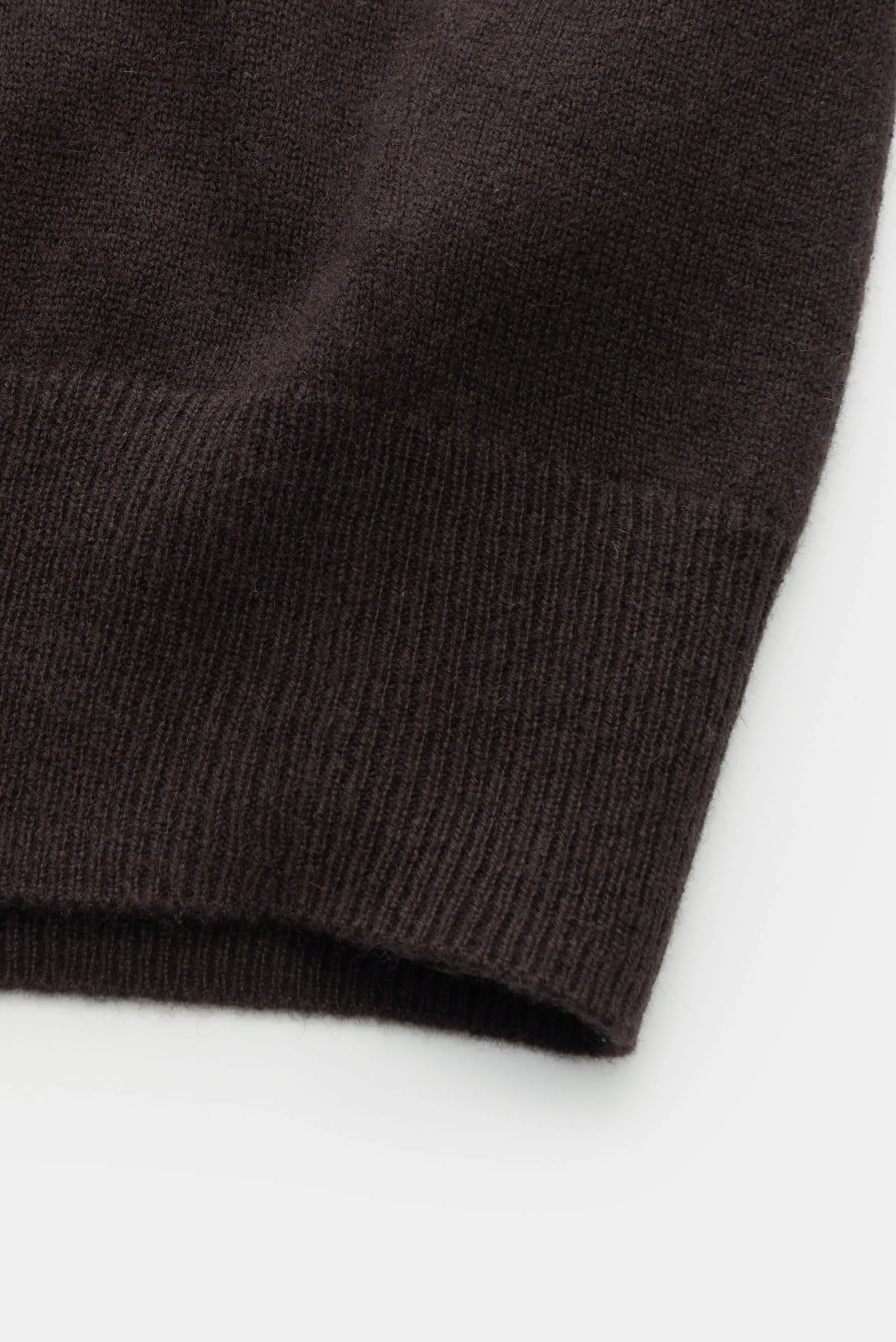 von Braun - Herren - Cashmere Cardigan dunkelbraun – Bild 5