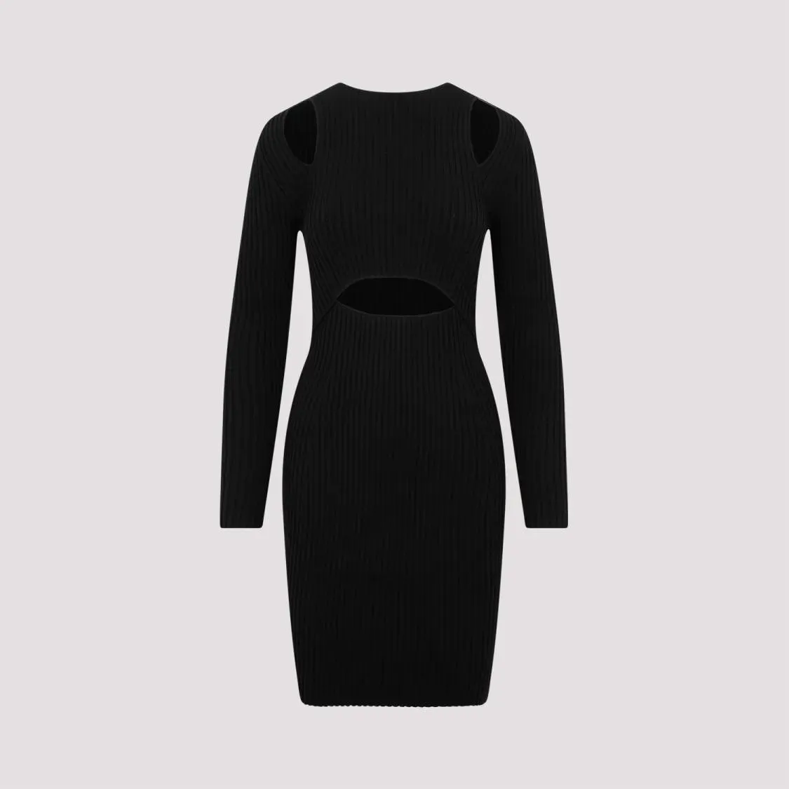 Wolford - Contoured Ribs Dress - Größe M - schwarz – Bild 4