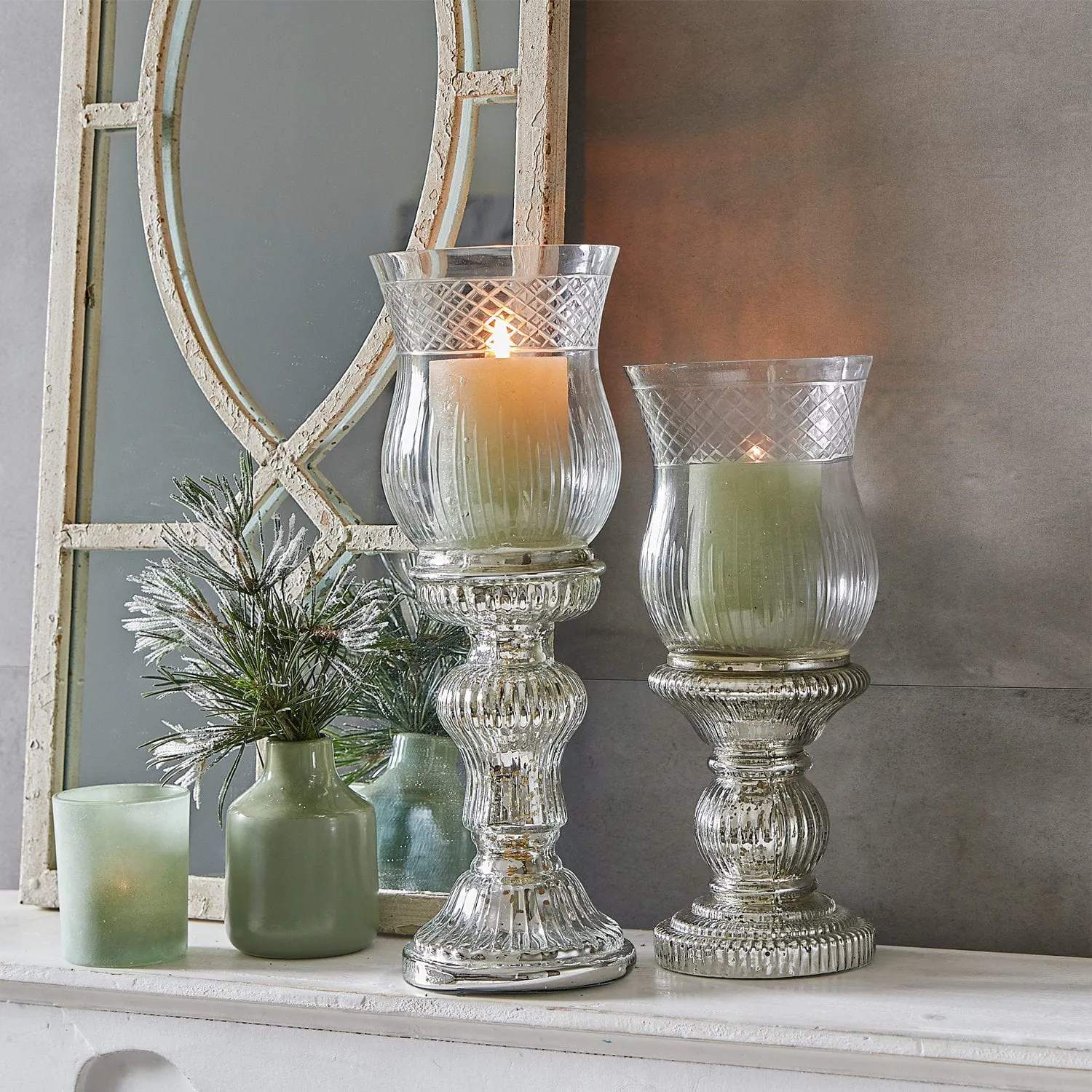 Kerzenständer 2er Set Luisant – Bild 2