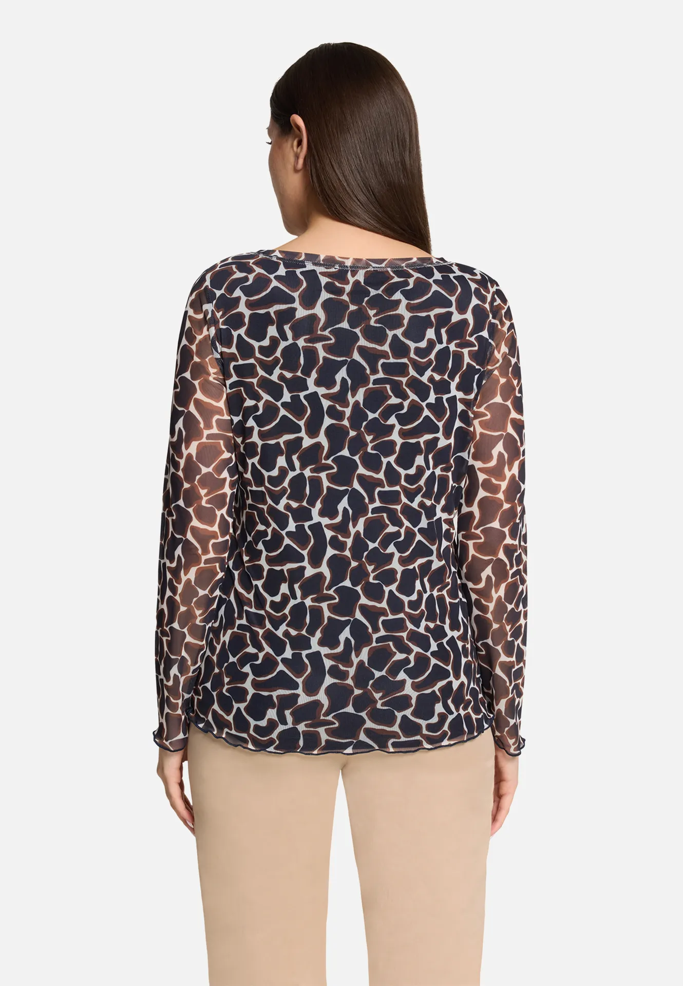 Langarm-Shirt mit Animalprint Langarm-Shirt mit Animalprint