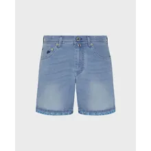 Vilebrequin - Turtles Net Denim-bermudashorts Für Herren - Bermuda - Garonne - Blau - Größe 34 Vilebrequin - Turtles Net Denim-bermudashorts Für Herren - Bermuda - Garonne - Blau - Größe 34