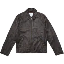 Samsøe Samsøe - Giacca In Pelle Sacliff Washed Brown - Größe L - bunt Samsøe Samsøe - Giacca In Pelle Sacliff Washed Brown - Größe L - bunt