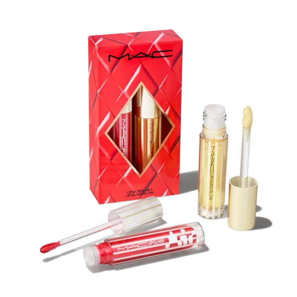 MAC Cosmetics Blowing Air Kisses Glossy Lips Duo MAC Cosmetics Blowing Air Kisses Glossy Lips Duo