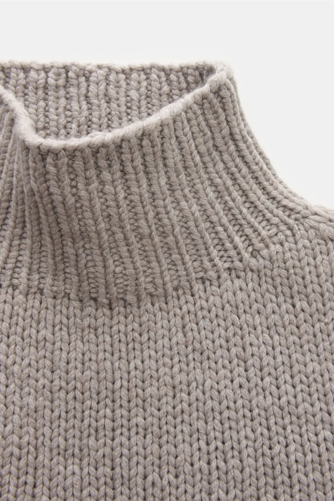 Wommelsdorff - Herren - Cashmere Pullover 'Axel' grau – Bild 2