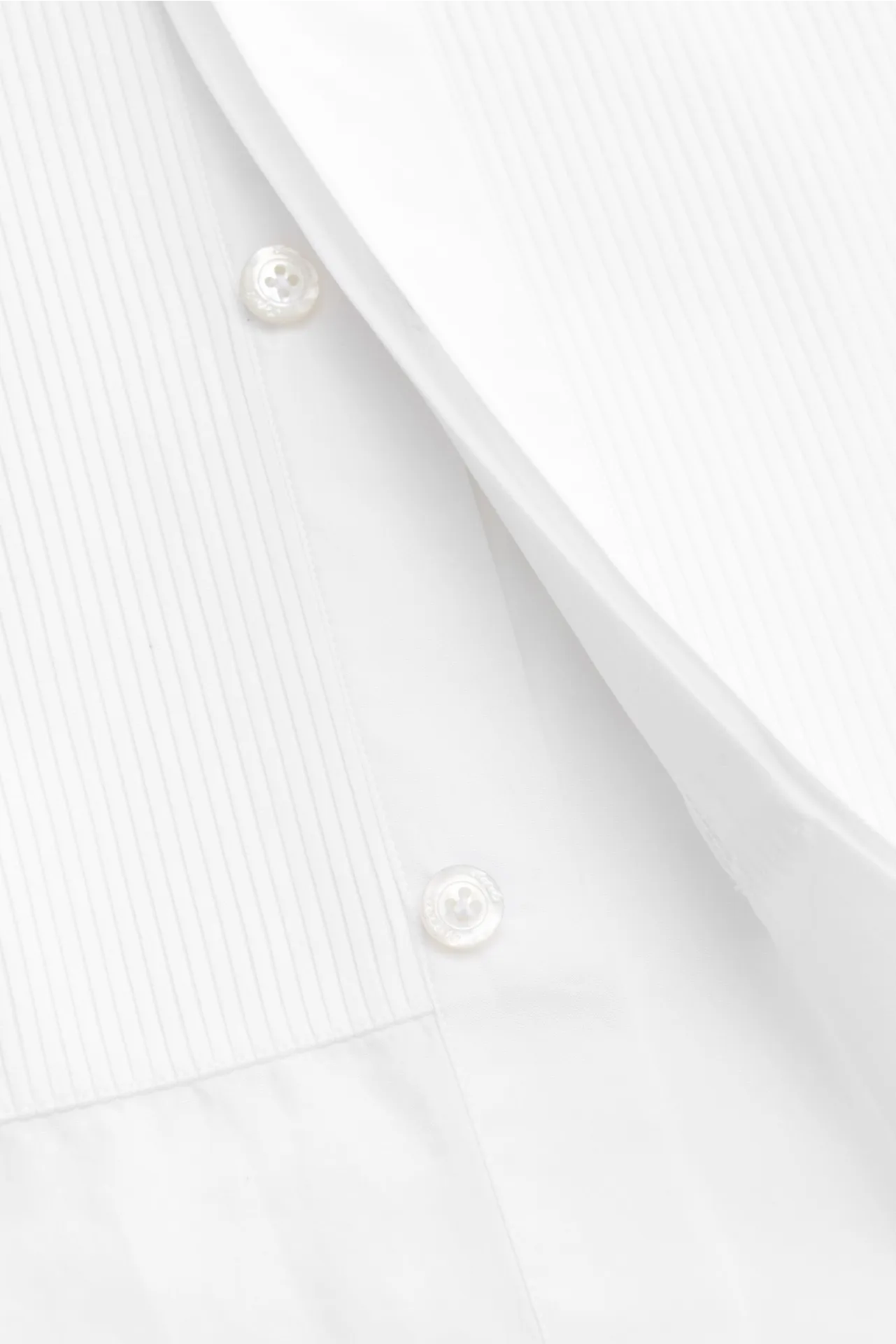 Finamore - Herren - Smokinghemd 'Luigi Napoli' Kent-Kragen weiß – Bild 4