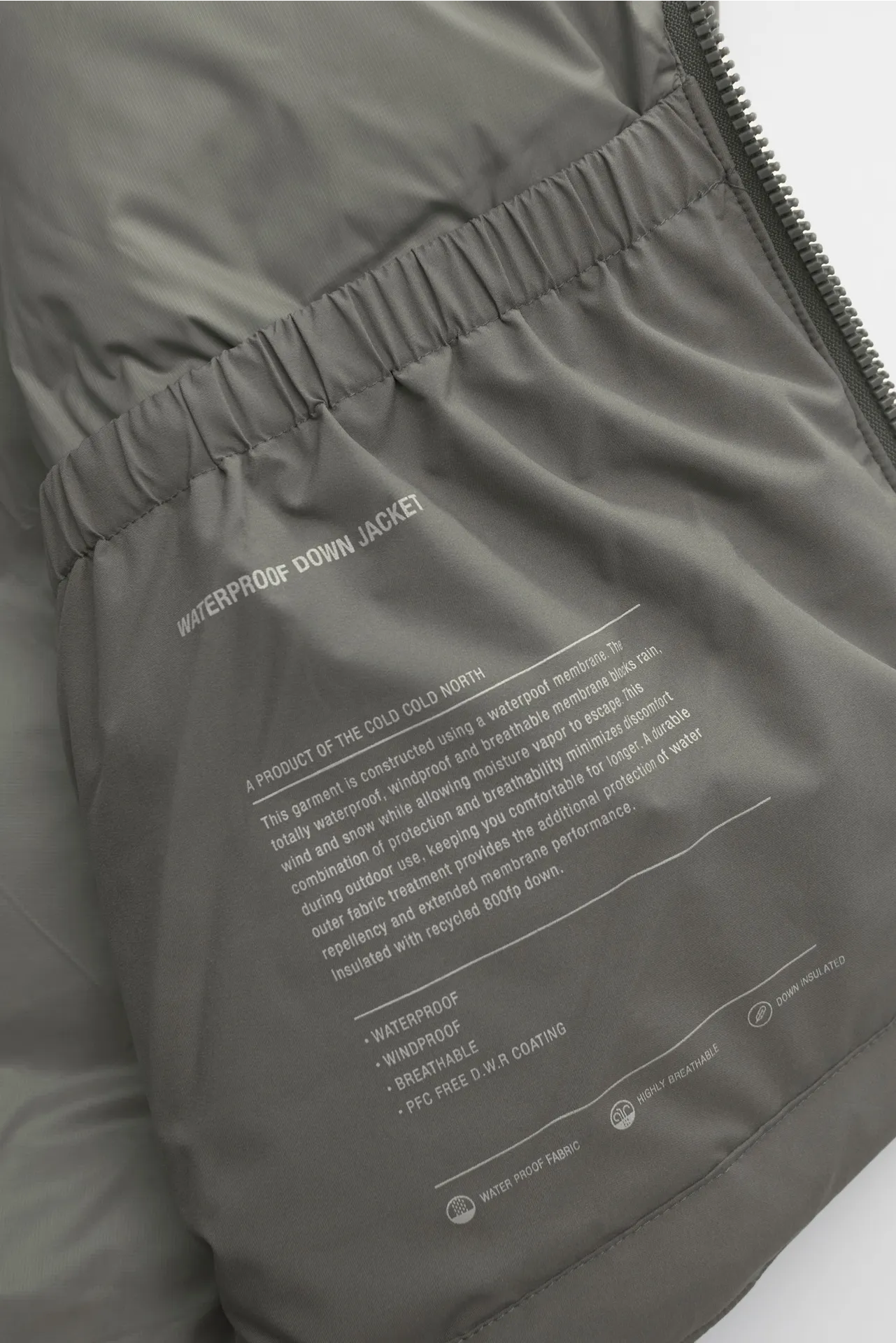 Norse Projects - Herren - Daunenjacke 'Asger' graugrün – Bild 5