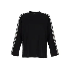 Y-3 - %27 Long Sleeve Tee 3-Stripes%27 T-Shirt - Größe XXL - schwarz Y-3 - %27 Long Sleeve Tee 3-Stripes%27 T-Shirt - Größe XXL - schwarz