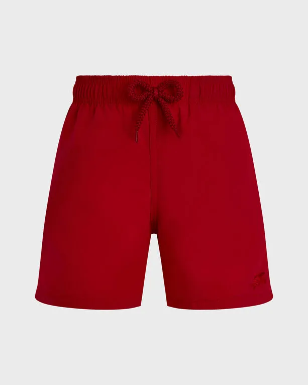 Vilebrequin - Mit Wasser Reagierende Ronde Des Tortues Badeshorts Für Jungen - Bademode - Jim - Rot - Größe 6 Vilebrequin - Mit Wasser Reagierende Ronde Des Tortues Badeshorts Für Jungen - Bademode - Jim - Rot - Größe 6