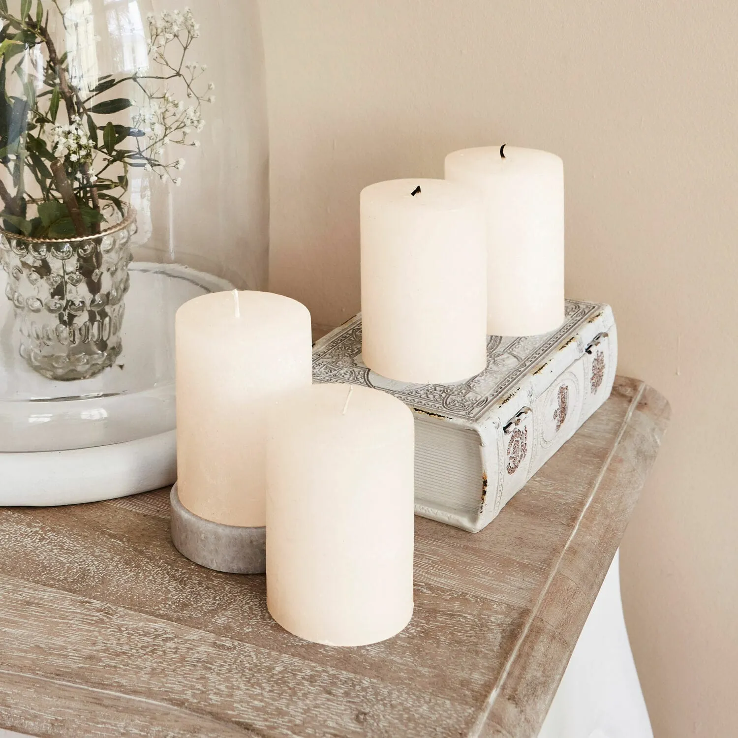 Kerze 4er Set Virrans – Bild 4