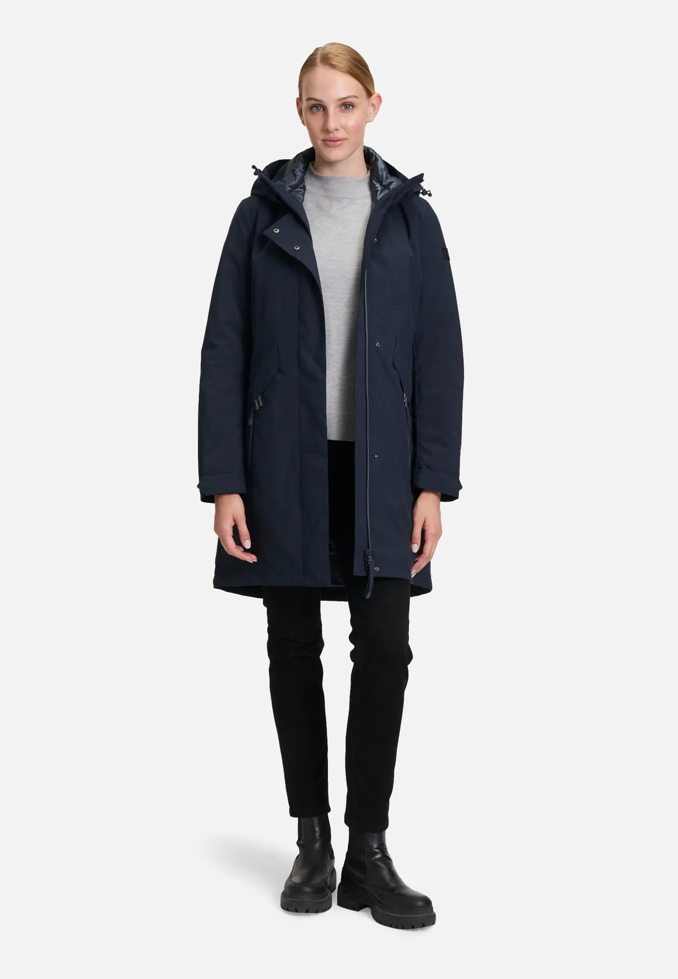 3 in 1 Jacke mit abnehmbarer Kapuze – Bild 2