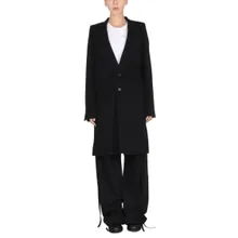 Ann Demeulemeester - "Celine" Coat - Größe 42 - schwarz Ann Demeulemeester - "Celine" Coat - Größe 42 - schwarz