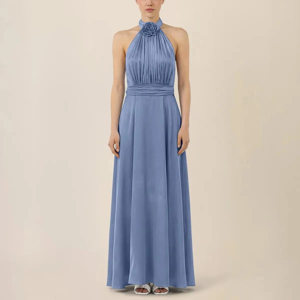 Apart - Abendkleid - Größe 46 - blau – Bild 4