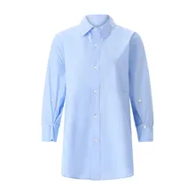 Citizens Of Humanity - Hemdbluse aus Baumwolle - Größe L - blau Citizens Of Humanity - Hemdbluse aus Baumwolle - Größe L - blau