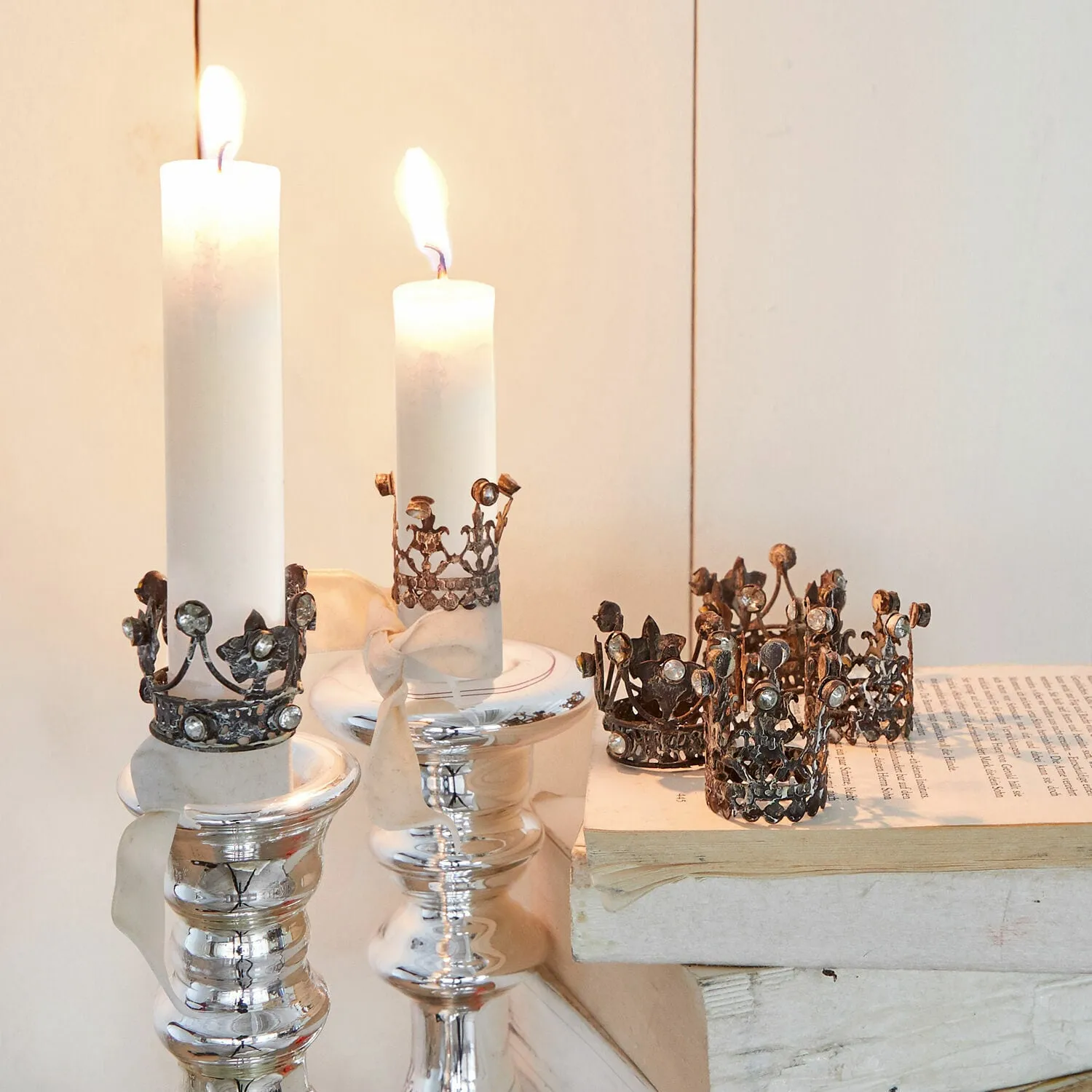 Deko-Krone 6er Set Margareta – Bild 4