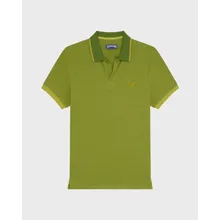 Vilebrequin - Solid Polohemd Aus Baumwolle Mit Changierendem Effekt Für Herren - Polohemd - Palatin - Grün - Größe XXL Vilebrequin - Solid Polohemd Aus Baumwolle Mit Changierendem Effekt Für Herren - Polohemd - Palatin - Grün - Größe XXL