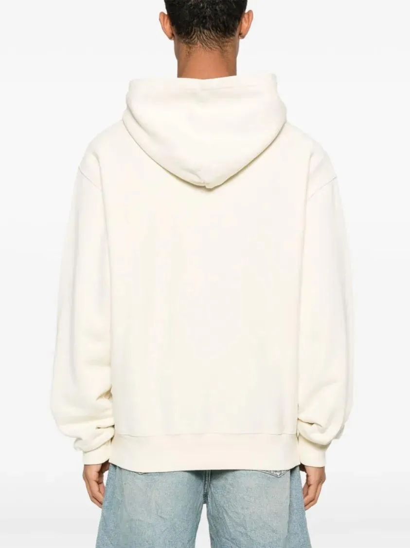 BRAIN DEAD - Scrambled Head Hoodie - Größe L - beige – Bild 3