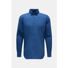 BRAUN Hamburg Essentials - Herren - Casual Hemd Button-Down-Kragen graublau BRAUN Hamburg Essentials - Herren - Casual Hemd Button-Down-Kragen graublau