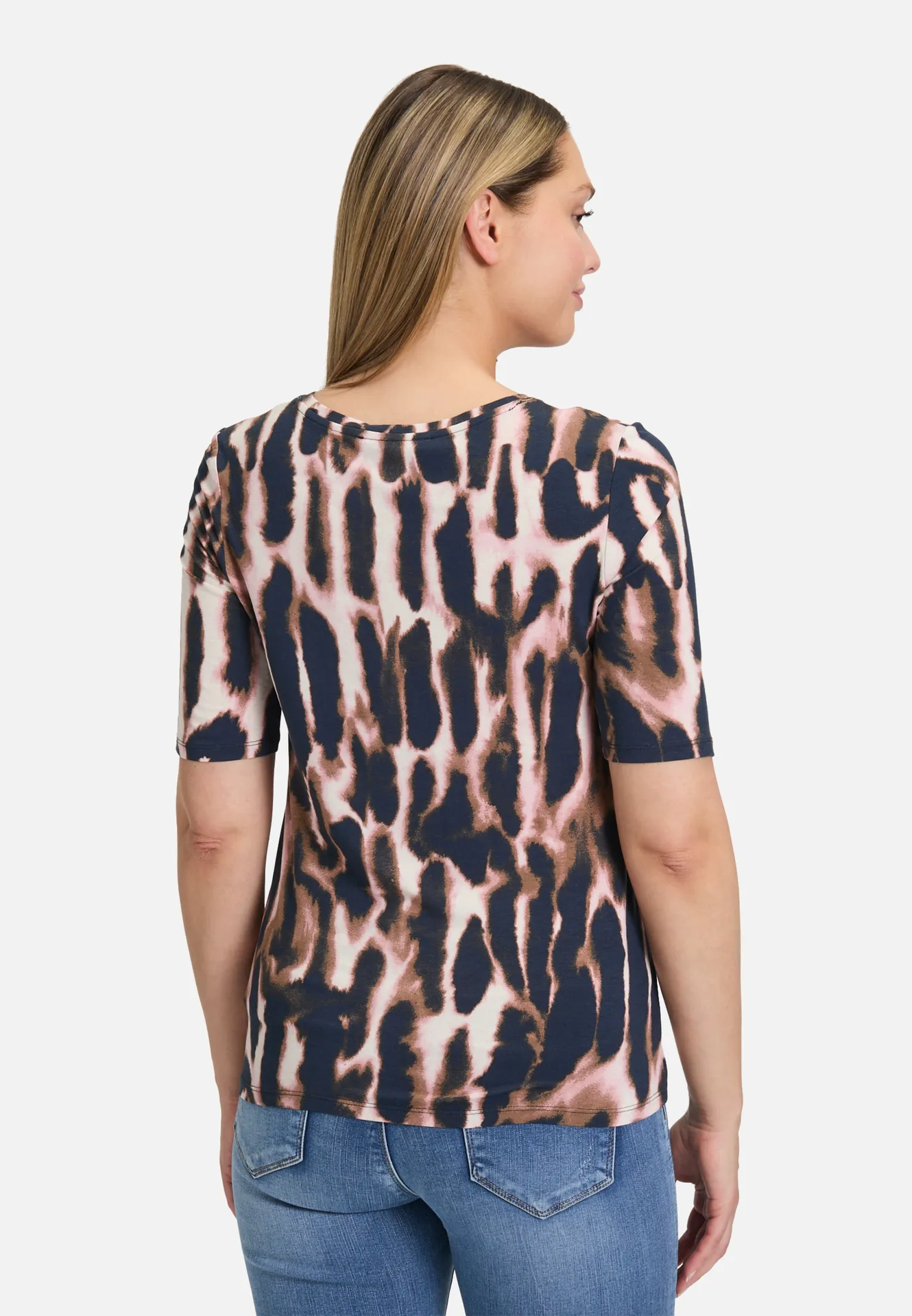 Printshirt mit Rundhalsausschnitt Printshirt mit Rundhalsausschnitt