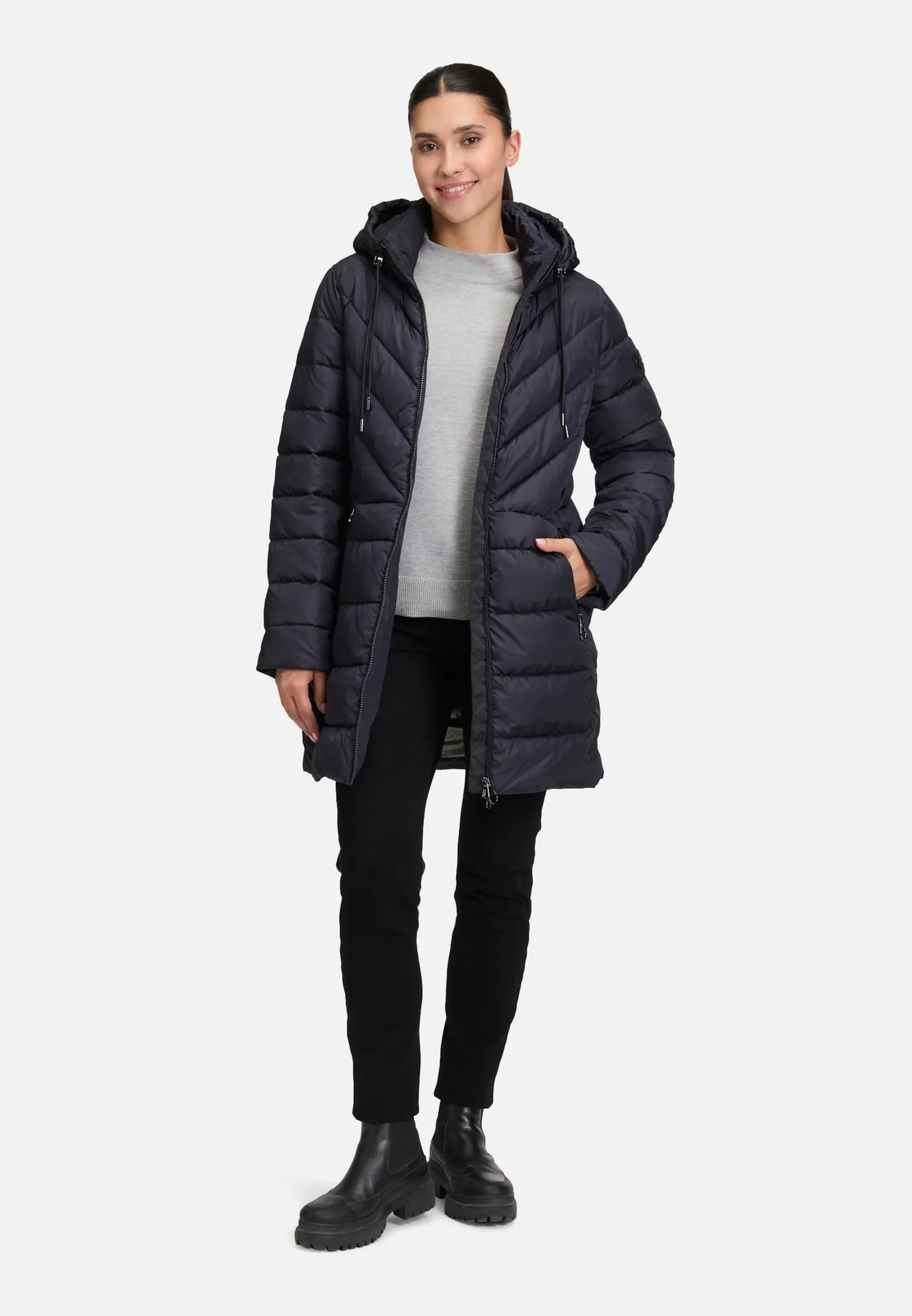 Steppjacke mit Kapuze – Bild 2