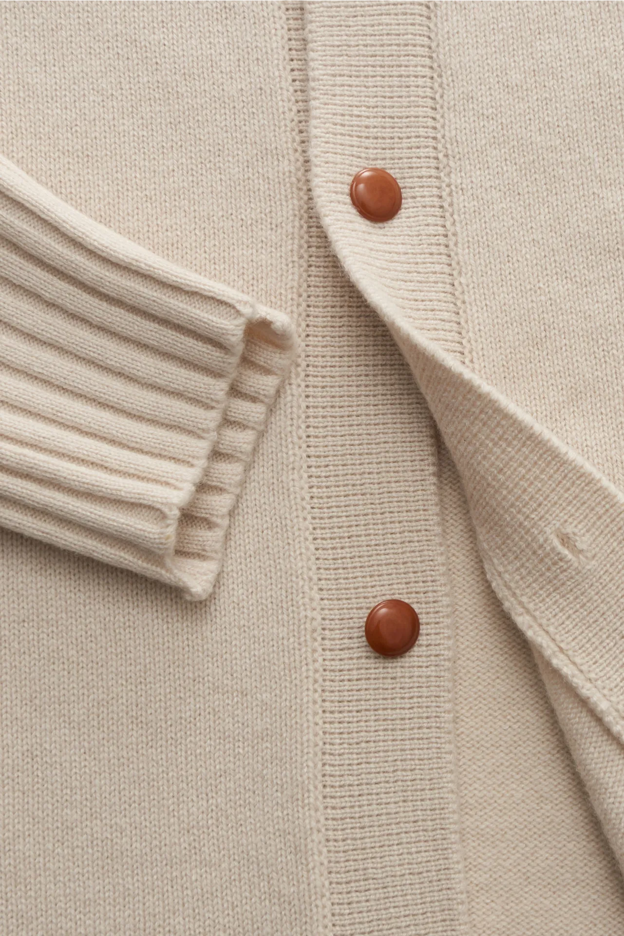 Doppiaa - Herren - Strickhemd 'Aamleto' sand – Bild 2