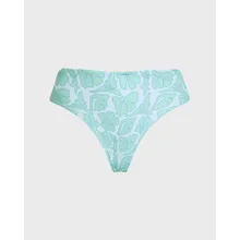 Vilebrequin - Seashells Bikinihose Mit Hohem Bund Für Damen - Bademode - Lake - Weiss - Größe M Vilebrequin - Seashells Bikinihose Mit Hohem Bund Für Damen - Bademode - Lake - Weiss - Größe M