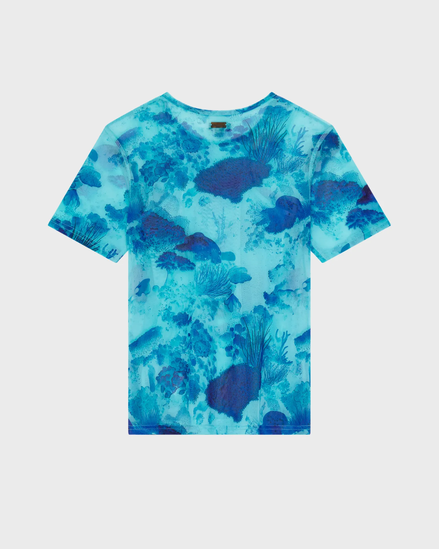 Vilebrequin - Coral Reef T-shirt Mit Tüll Für Damen - T-shirt - Lillie - Blau - Größe M – Bild 2