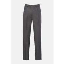 Brunello Cucinelli - Herren - Wollhose %27Leisure Fit%27 dunkelgrau meliert Brunello Cucinelli - Herren - Wollhose %27Leisure Fit%27 dunkelgrau meliert