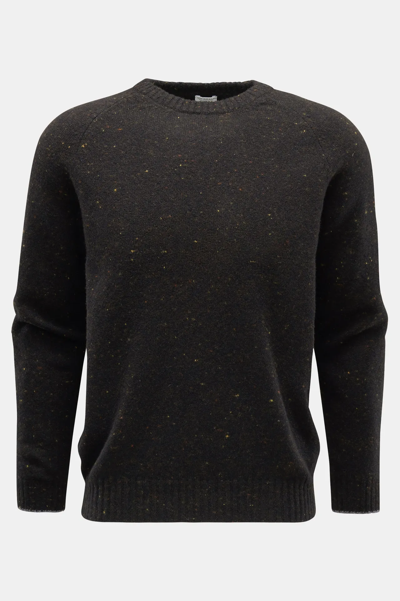 von Braun - Herren - Rundhalspullover oliv von Braun - Herren - Rundhalspullover oliv