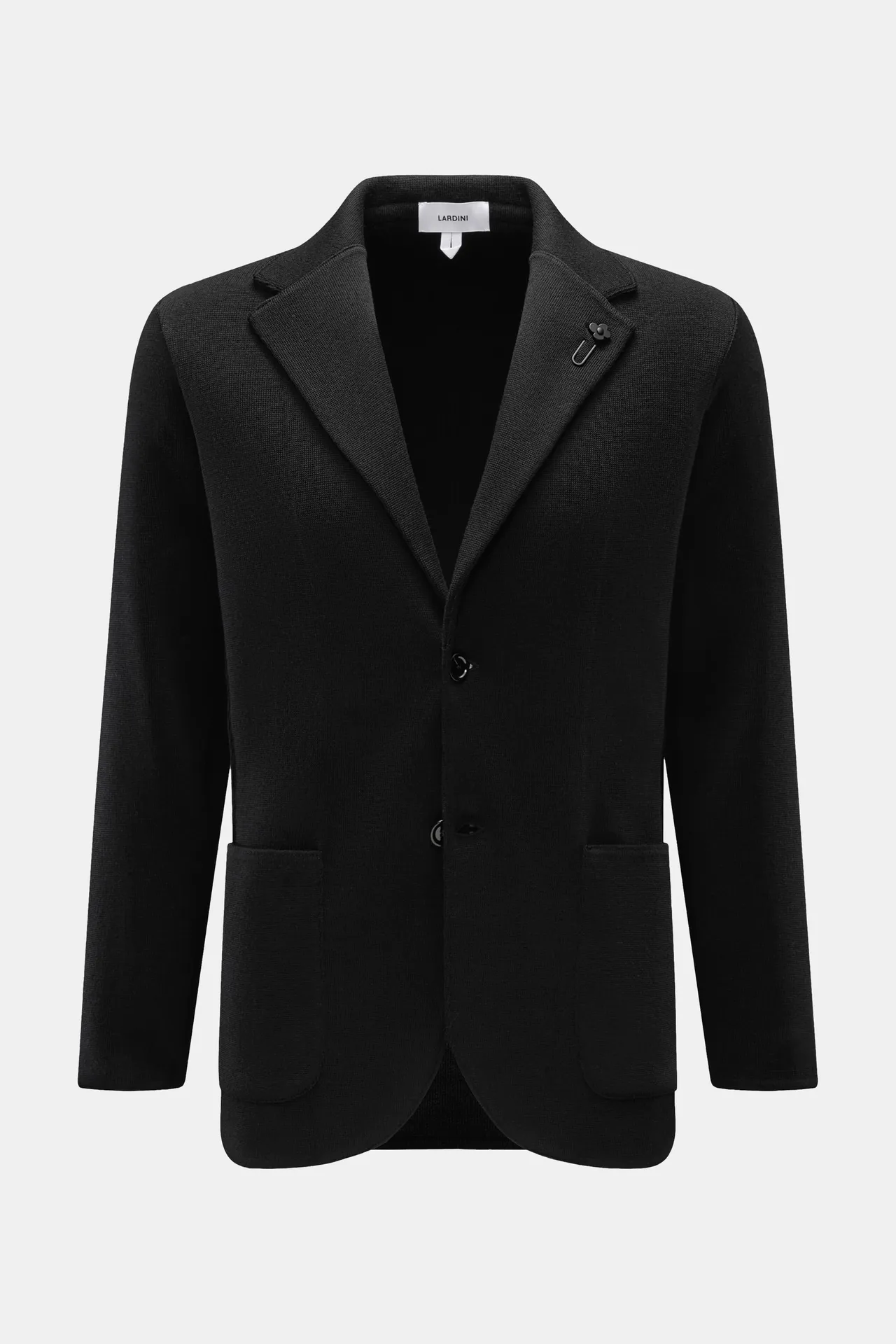 Lardini - Herren - Strickblazer schwarz Lardini - Herren - Strickblazer schwarz