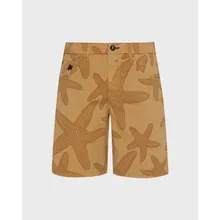 Vilebrequin - Gabardine-bermudashorts Mit Starfish Darkening-print Für Herren - Bermuda - Garonne - Marone - Größe 34 Vilebrequin - Gabardine-bermudashorts Mit Starfish Darkening-print Für Herren - Bermuda - Garonne - Marone - Größe 34