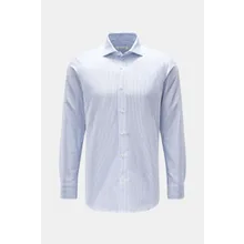 Guglielminotti - Herren - Oxfordhemd Haifisch-Kragen blau/weiß gestreift Guglielminotti - Herren - Oxfordhemd Haifisch-Kragen blau/weiß gestreift