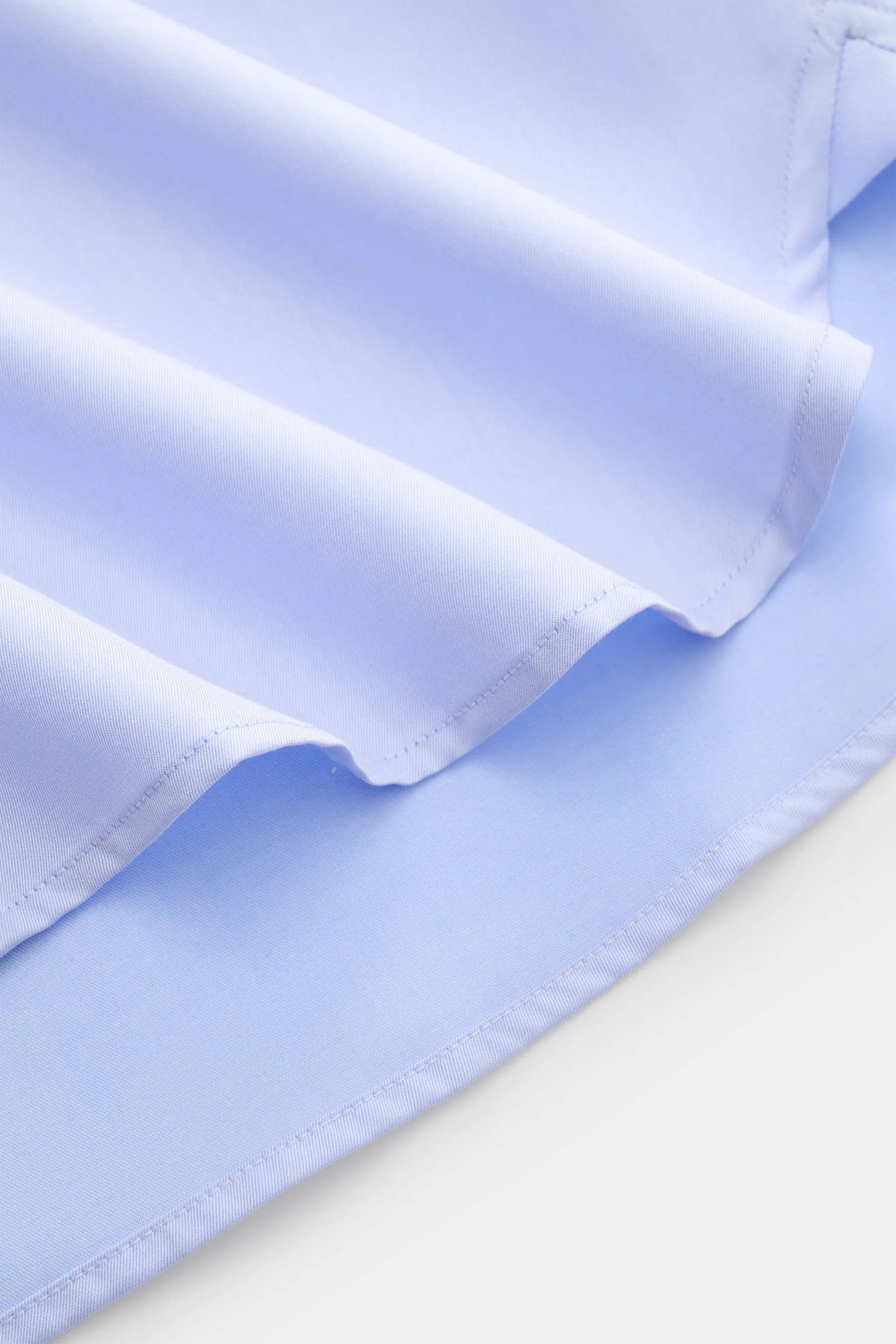 van Laack - Herren - Business Hemd 'Rivara Slim Fit' Haifisch-Kragen hellblau – Bild 5