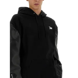 Junya Watanabe - Hooded Black Flap Sweatshirt - Größe M - schwarz