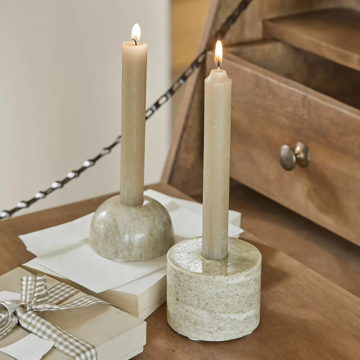 Kerzenständer 2er Set Najira – Bild 2