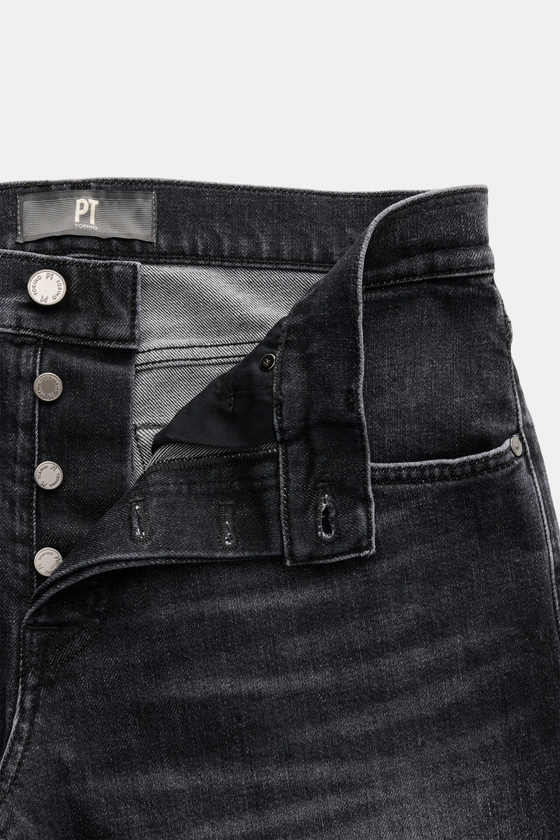 PT Torino Denim - Herren - Jeans 'Breakbeat' anthrazit – Bild 4