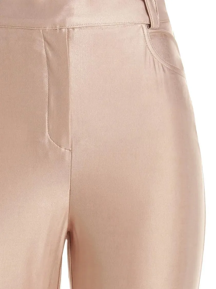 Alexandre Vauthier - Shiny Stretch Pants - Größe 38 - pink – Bild 3