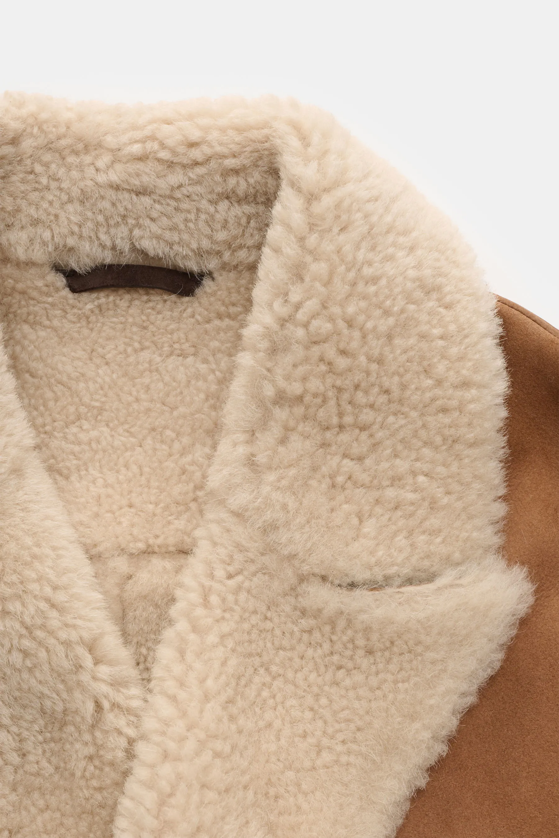 Manzoni 24 - Herren - Lammfellmantel braun – Bild 3